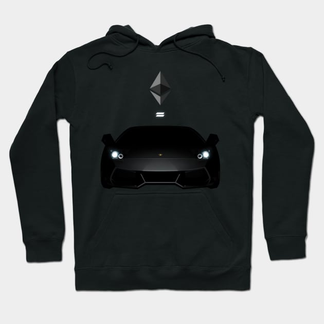 Ethereum Lambo Hoodie by mangobanana